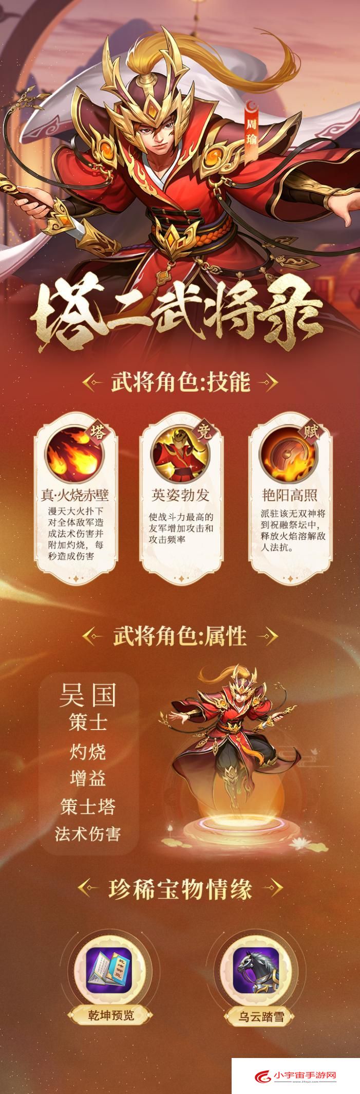 《塔王之王2》周瑜技能角色介绍